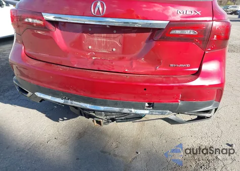2019 Acura Mdx Tech Pkg from USA, damaged, VIN 5J8YD4H53KL002519